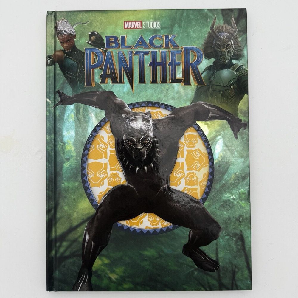 Marvel Studios Black Panther Harcover Children's Book 54 Pages 2022 Marvel NEW.